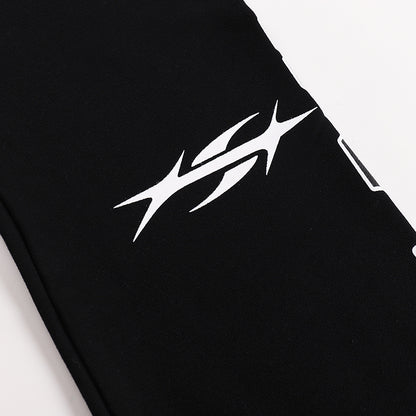 Hellstar Path To Paradise Flare Sweatpants 'Washed Black'