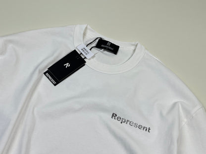 Lowercase Logo Long Sleeve T-Shirt - Flat White