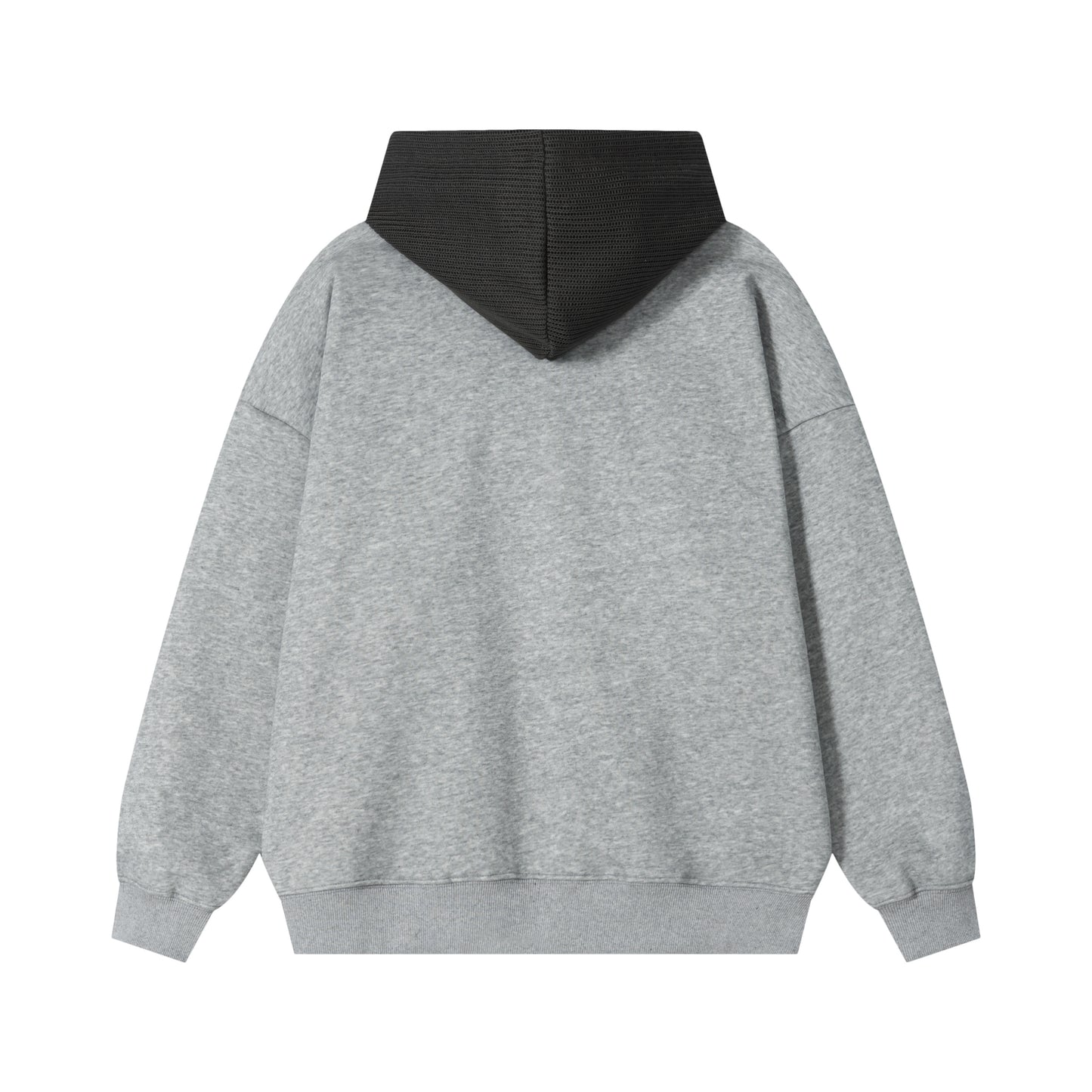 Black DuoMatch hoodie back view