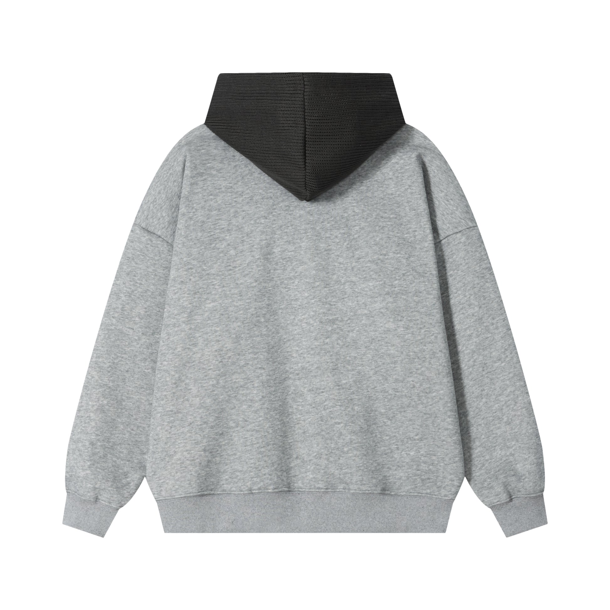 Black DuoMatch hoodie back view