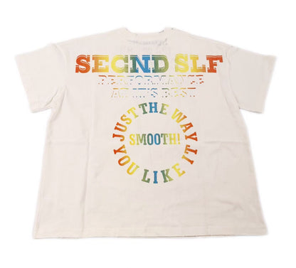 SECND SLF 94 Jazz Festival Vintage Short Sleeve Tee Off-White Boxy Dual-Print Retro American Streetwear | Jazz 94 Tee