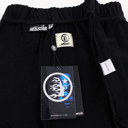 Hellstar Sport Logo Sweatpants 'Black/Red'