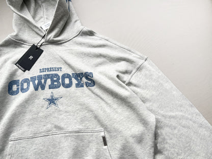 Dallas Cowboys x Represent Hoodie - Cream Marl