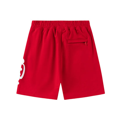 Unisex Graphic T-Shirt and Shorts Set, Crewneck Casual Two-Piece Outfit
