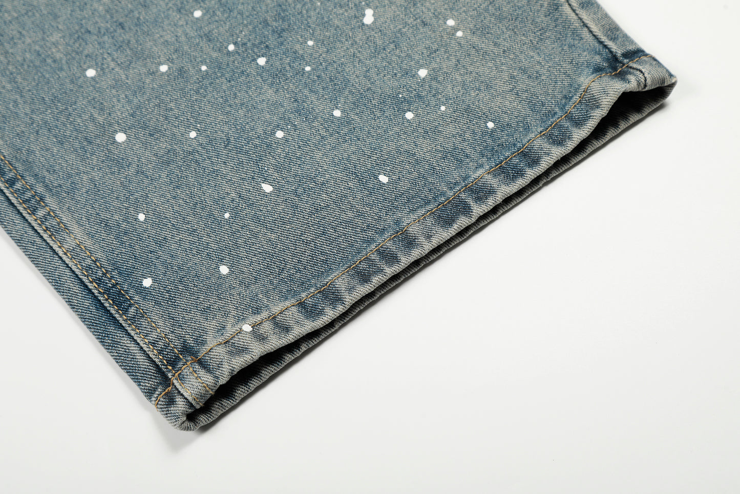 California Script Print Rhinestone Wide Leg Barrel Jeans Vintage Washed High Waist Y2K Streetwear