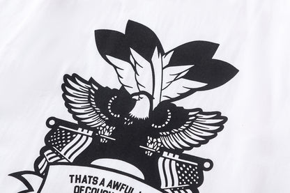 Oversized Short Sleeve Graphic Tee Dropped Shoulder Streetwear Summer Casual T-Shirt | Codeine Knit