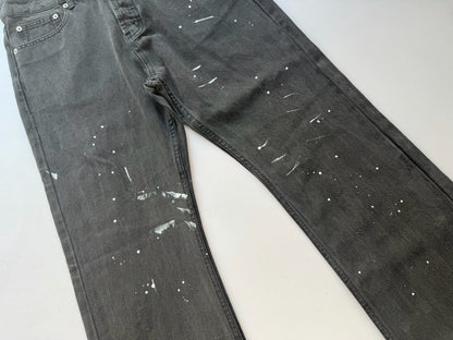 Zurich 64 Flare Jeans - Black / Paint