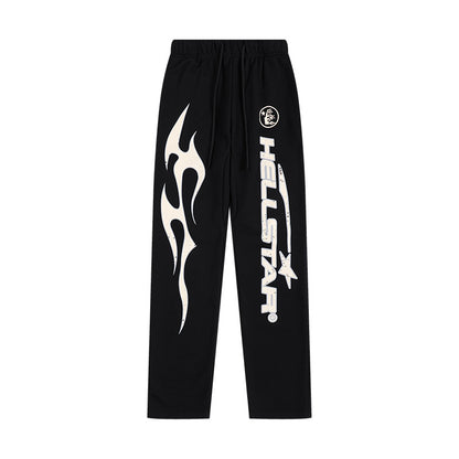 Hellstar Fire Flare Bottom Sweatpants