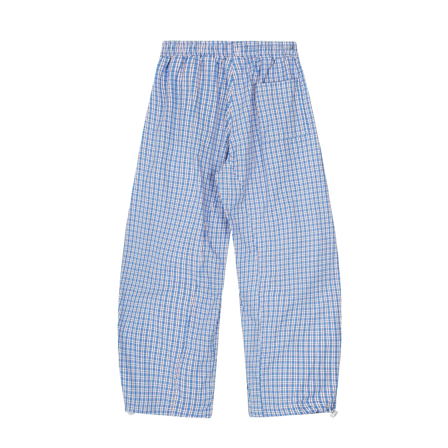 Women's RVNTE OG Plaid Cargo Wide Leg Pants - RVNTE OG Logo Detail