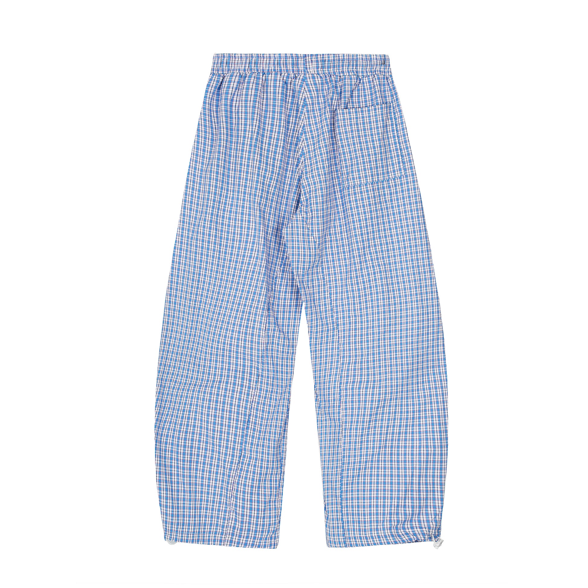 Women's RVNTE OG Plaid Cargo Wide Leg Pants - RVNTE OG Logo Detail