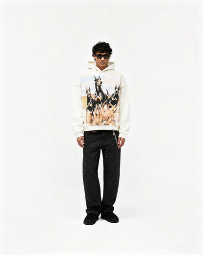 Represent Off-White Western Dobermans Hoodie