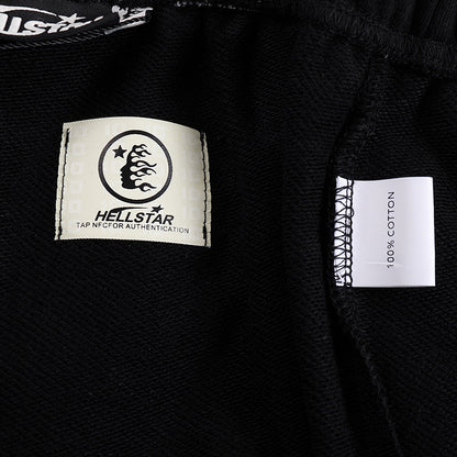 Hellstar Skate Crosshair Flared Sweatpants 'Black'