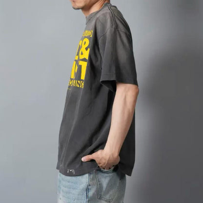 SAINT Mxxxxxx SS T-SHIRT / GOD SAINT / BLACK