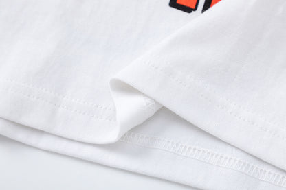 Short Sleeve Crew Neck Tee Solid White Oversized Soft Cotton Casual Summer Basic T-Shirt | Pure Drape
