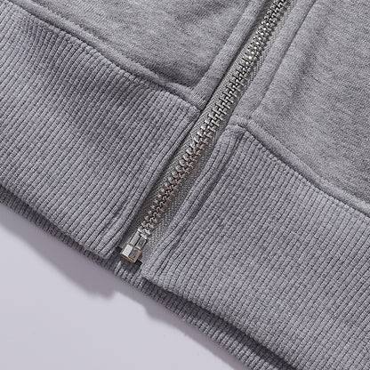 Vale Forever Sade Zip Up Hoodie Grey