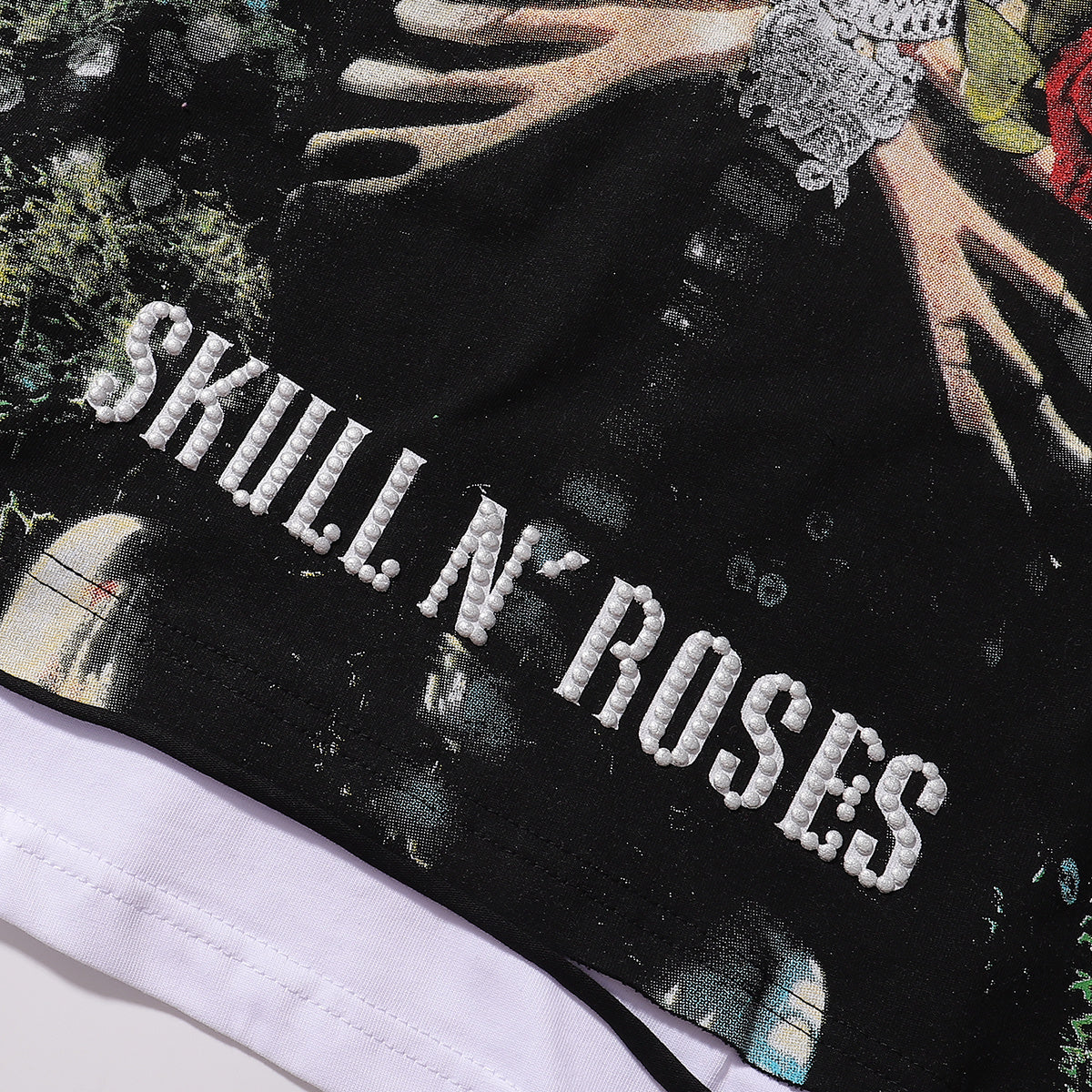 编号R536，RoughPlay Skull & Roses (BRN)16 - 5