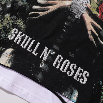 Rough Play Skull N' Roses Long Sleeve