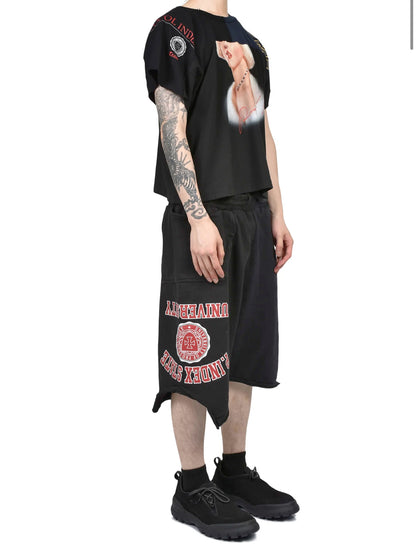Reconstructed Sweat Shorts 'Black'