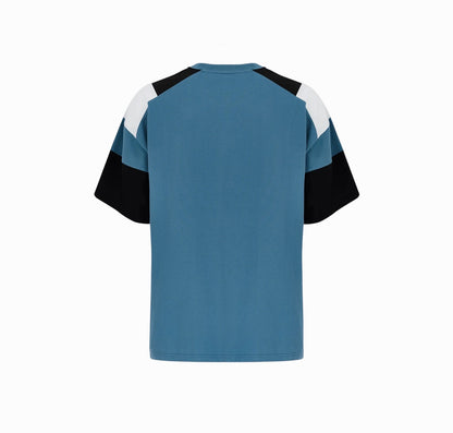 Martine Rose Oversized Panelled T-Shirt / Teal