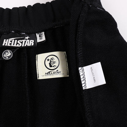 Hellstar Tribal Splash Flared Sweatpants 'Black'