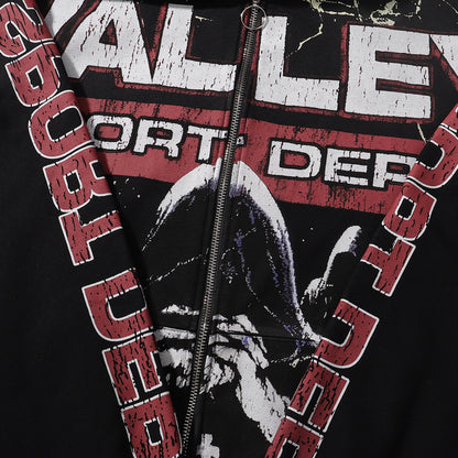 Vale Forever Valley Dreams Mastermind Sport Dept. Zip Up Hoodie (Black)