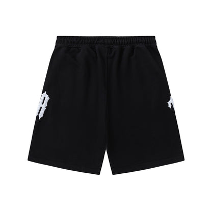 Trapstar Unisex T-Shirt and Shorts Set, Gothic Logo Streetwear Outfit