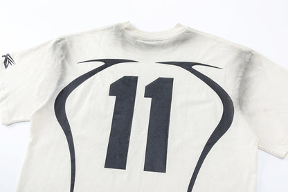 Graphic Print Tee Hellstar Oversized Streetwear Casual Summer Cotton T-Shirt | Dark Halo