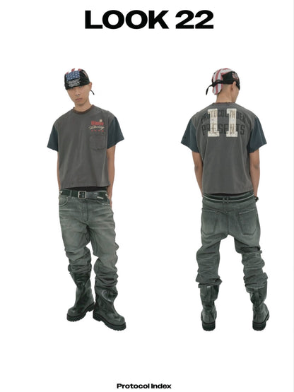 Protocol Index Paneled Pocket T-Shirt