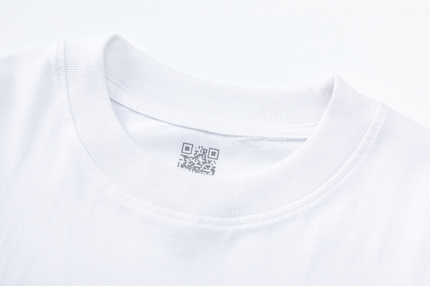 Adult graphic print crew neck T-shirt shown in black and white with colorful Cough Syrup typography - view 5