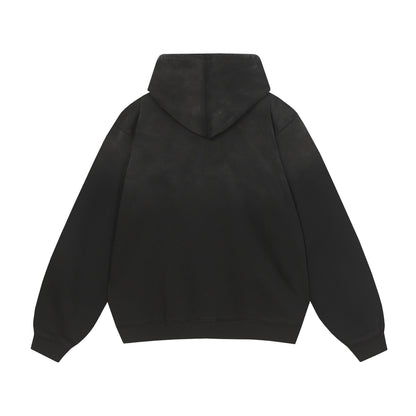 Vendetta Zip Up Hoodie (Black / Red)