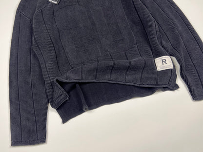 Knitted Varsity Jersey - Vintage Grey