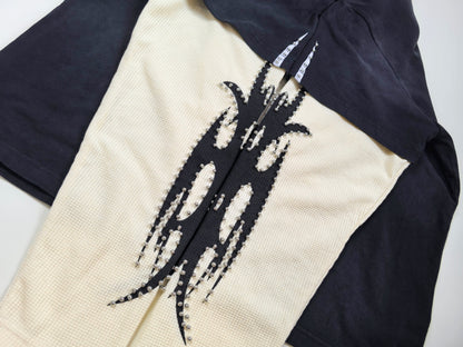 Heavily Washed Double Layer Long Sleeve
