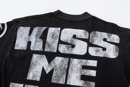 Graphic Print Tee Hellstar Oversized Streetwear Casual Summer Cotton T-Shirt | Hell Glow