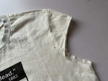 Protocol Index "God Is Dead" Nietzsche Philosophy Tee - Ivory