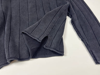 Knitted Varsity Jersey - Vintage Grey
