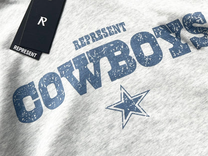 Dallas Cowboys x Represent Hoodie - Cream Marl