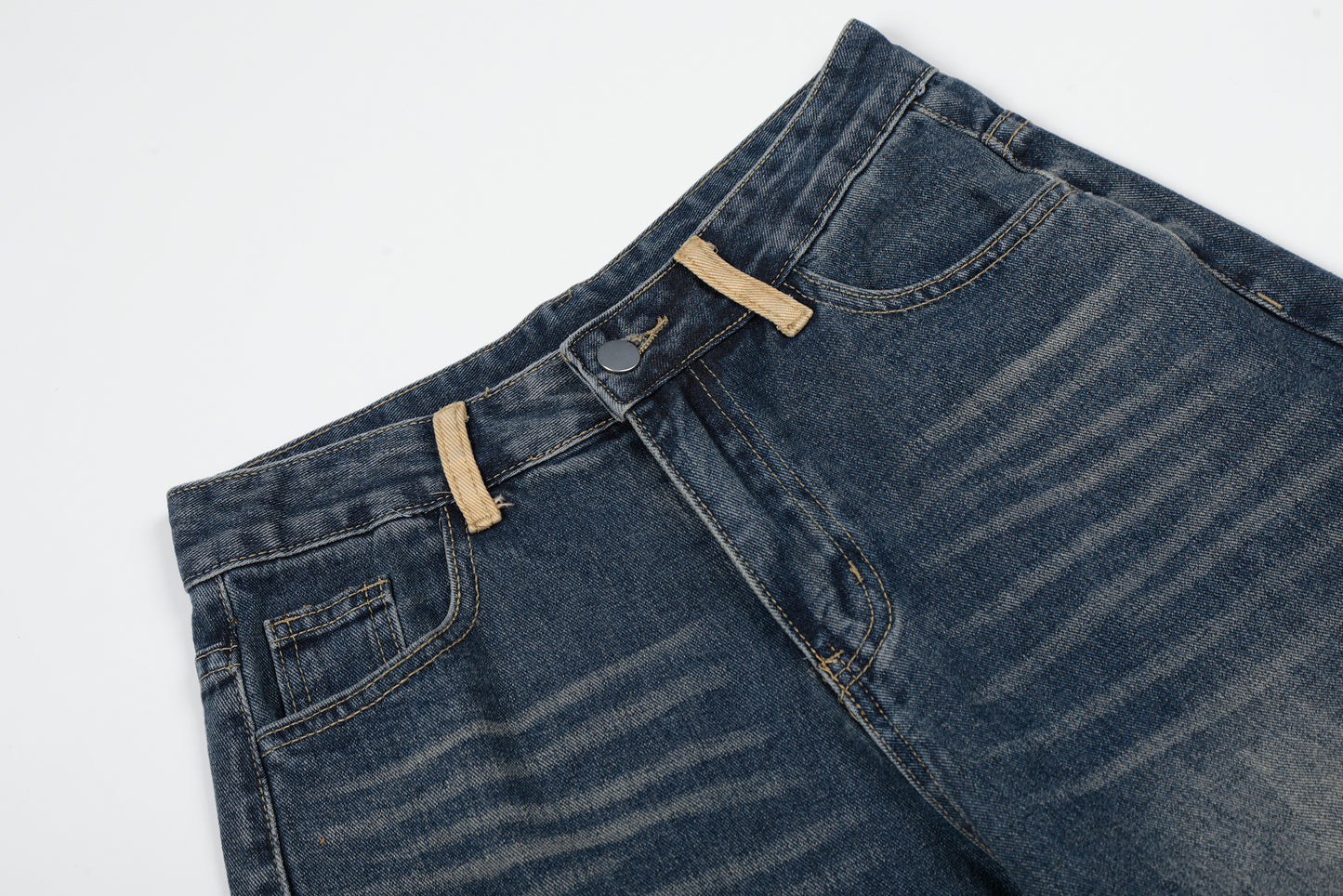 Sorry My Bed Needs Me Patch Wide Leg Barrel Jeans High Waist Washed Vintage Streetwear Denim Pants