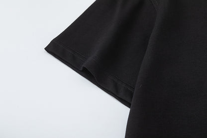Solid Color Casual Top Relaxed Fit Soft Fabric Streetwear Everyday Basics Summer Essential | Dusk Top