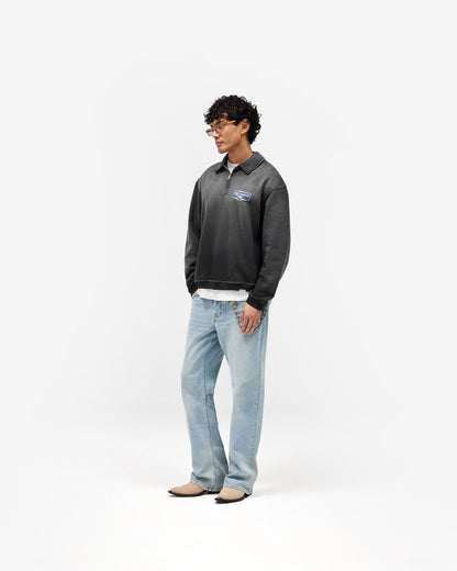 Nothing Faster Quarter Zip - Stained Black