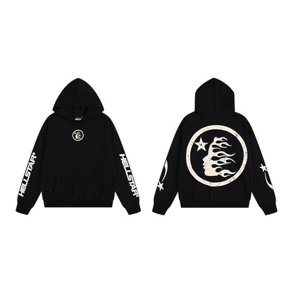 Hellstar Fire Flare Bottom Tracksuit Set