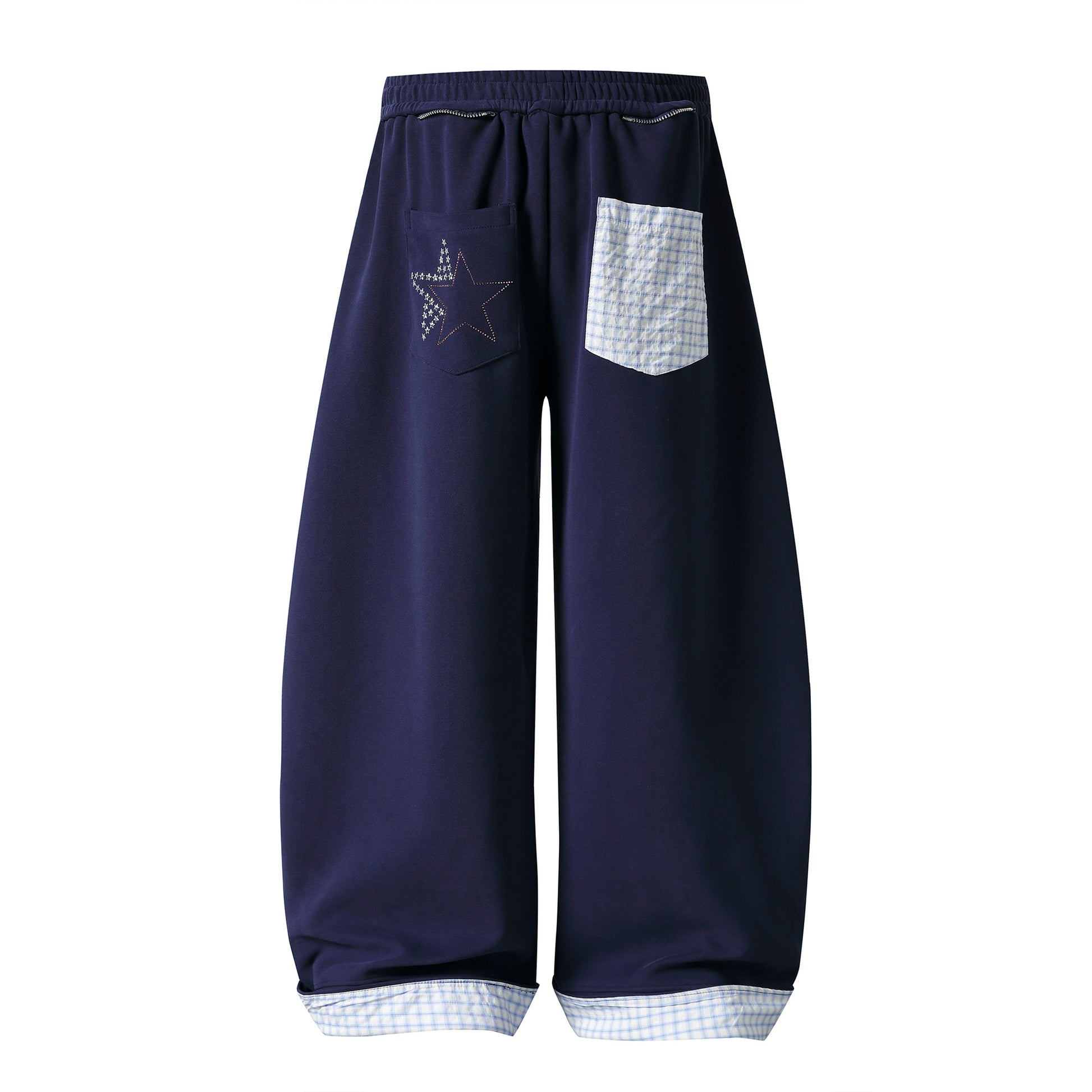 Rhino Beat Wide Leg Pants - Front Close Up