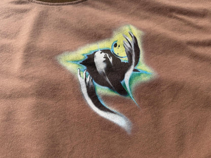 MSTR ME TONAL L/S TEE - BROWN