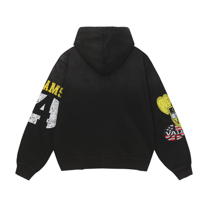Army Of Dreams Zip Up Hoodie (Black)