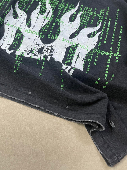 RRR123 META-MAN TEE / BLACK