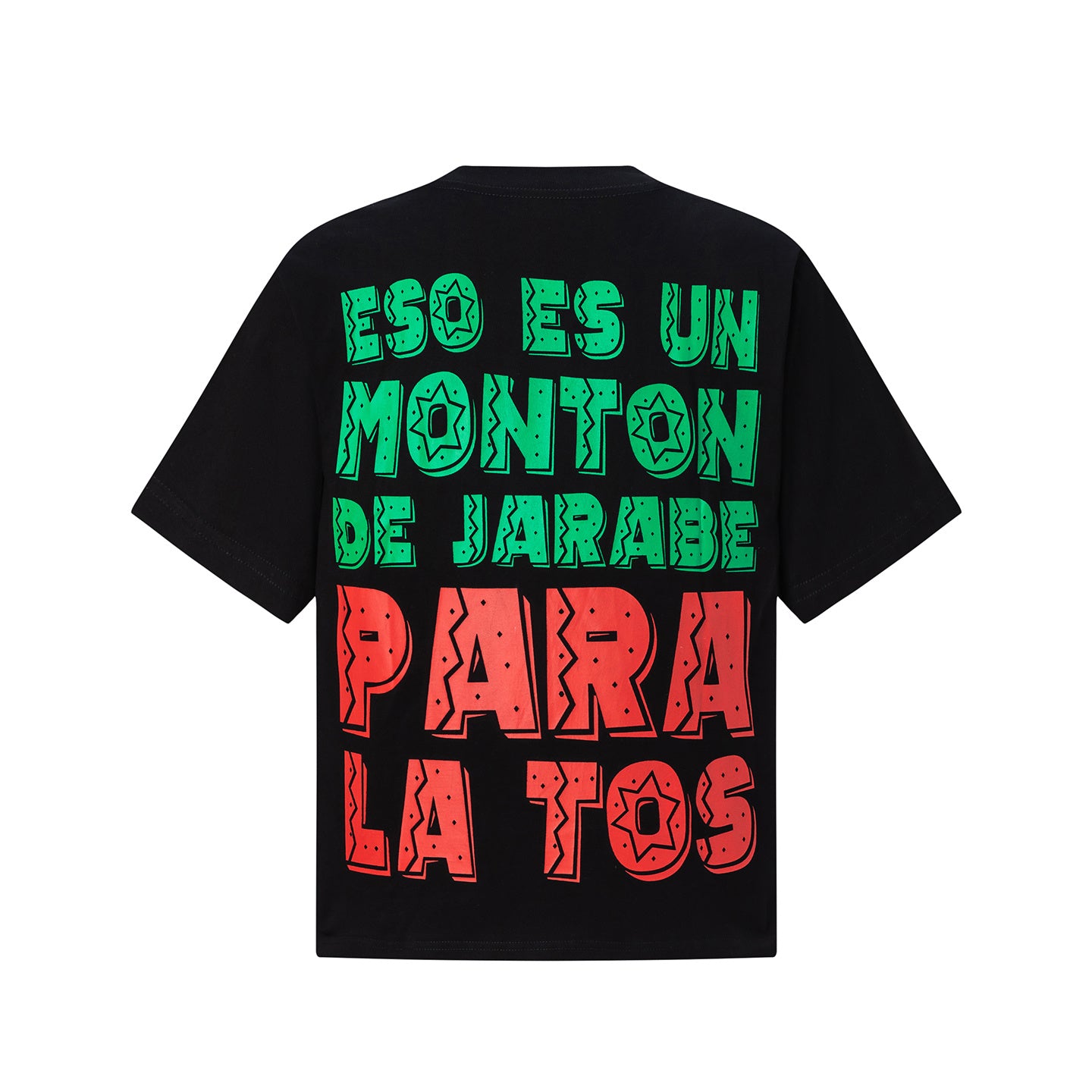 White graphic T-shirt with colorful skeleton cowboy on horse and Cough Syrup text - view 6