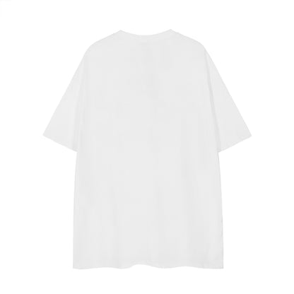 Nexdulemrs Bore N Logo Graphic Tee Oversized Short Sleeve Streetwear Y2K Sporty Casual Summer T-Shirt | Bore N