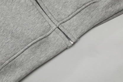 Women's RVNTENG Faux Fur Trim Hood Fleece Lined Full Zip Hoodie Sweatshirt Letter Print Oversized Warm Winter Jacket