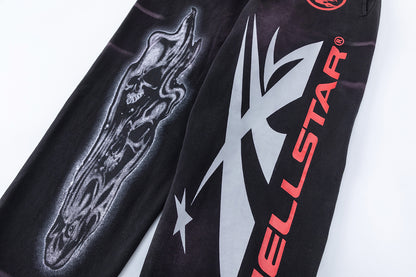 Oversized Drawstring Sweatpants Fleece Joggers Streetwear Casual Loose Fit Lounge Pants | Flux Fleece