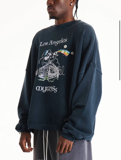 Chateau Myths Crewneck - Navy