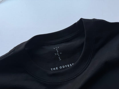 Travis Scott Cactus Jack x The Odyssey By Christopher Nolan 'A Face' Tee - Black